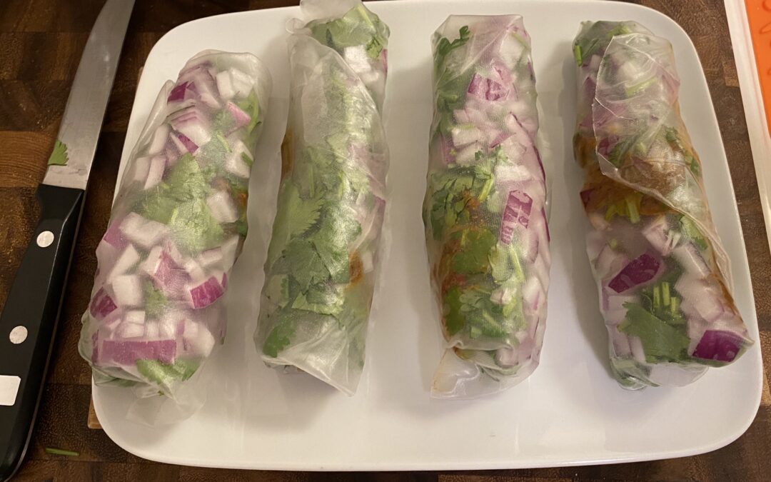 Beef Rice Wraps